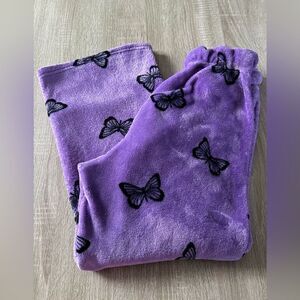 PREOWNED … I BELIEVE “Size: One Size” Butterfly Print Pajama Pants